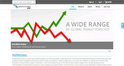 Desktop Screenshot of globalmarketastro.com